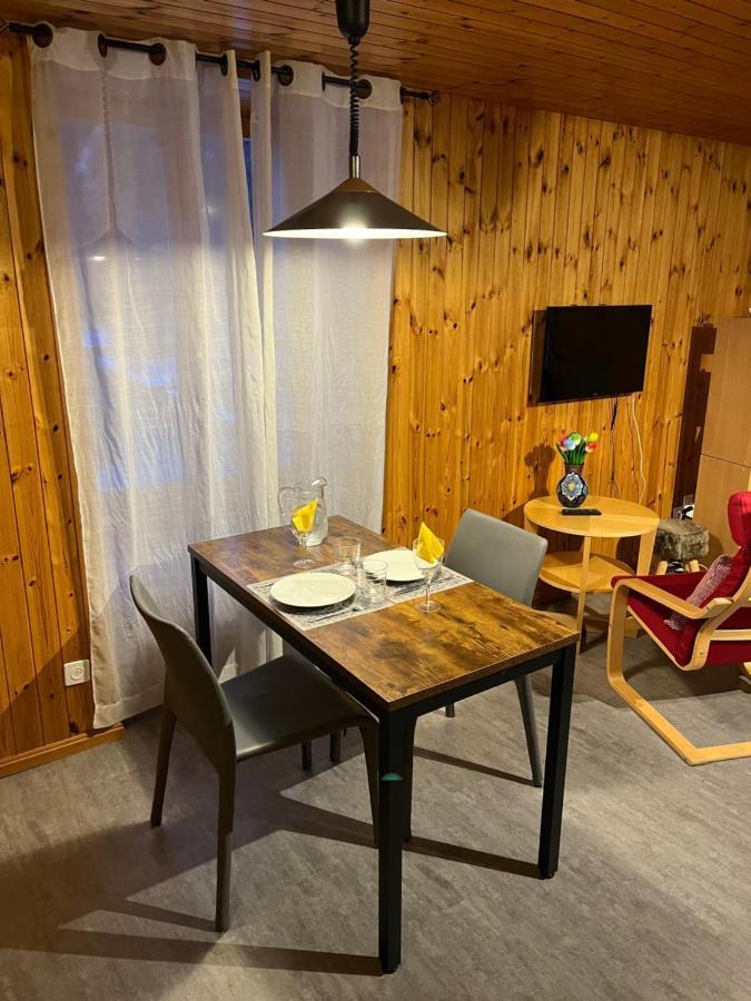 Au Village D'Evolene, Tres Joli Studio Calme Et Ensoleille Bagian luar foto